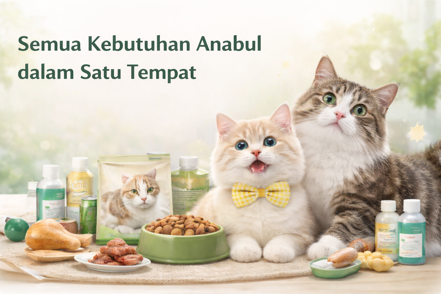 Banner utama CS Pet Shop