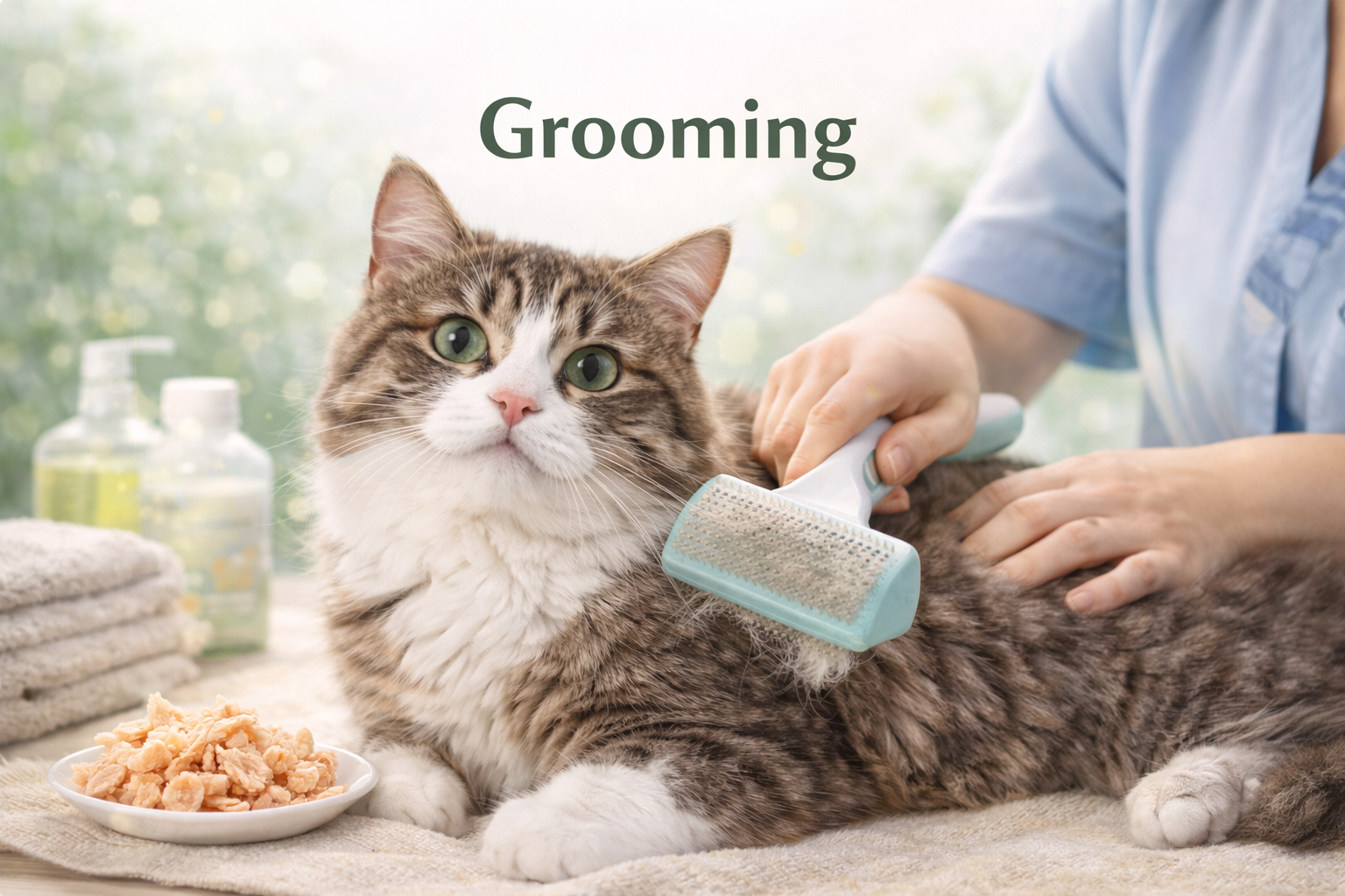 Layanan grooming CS Pet Shop