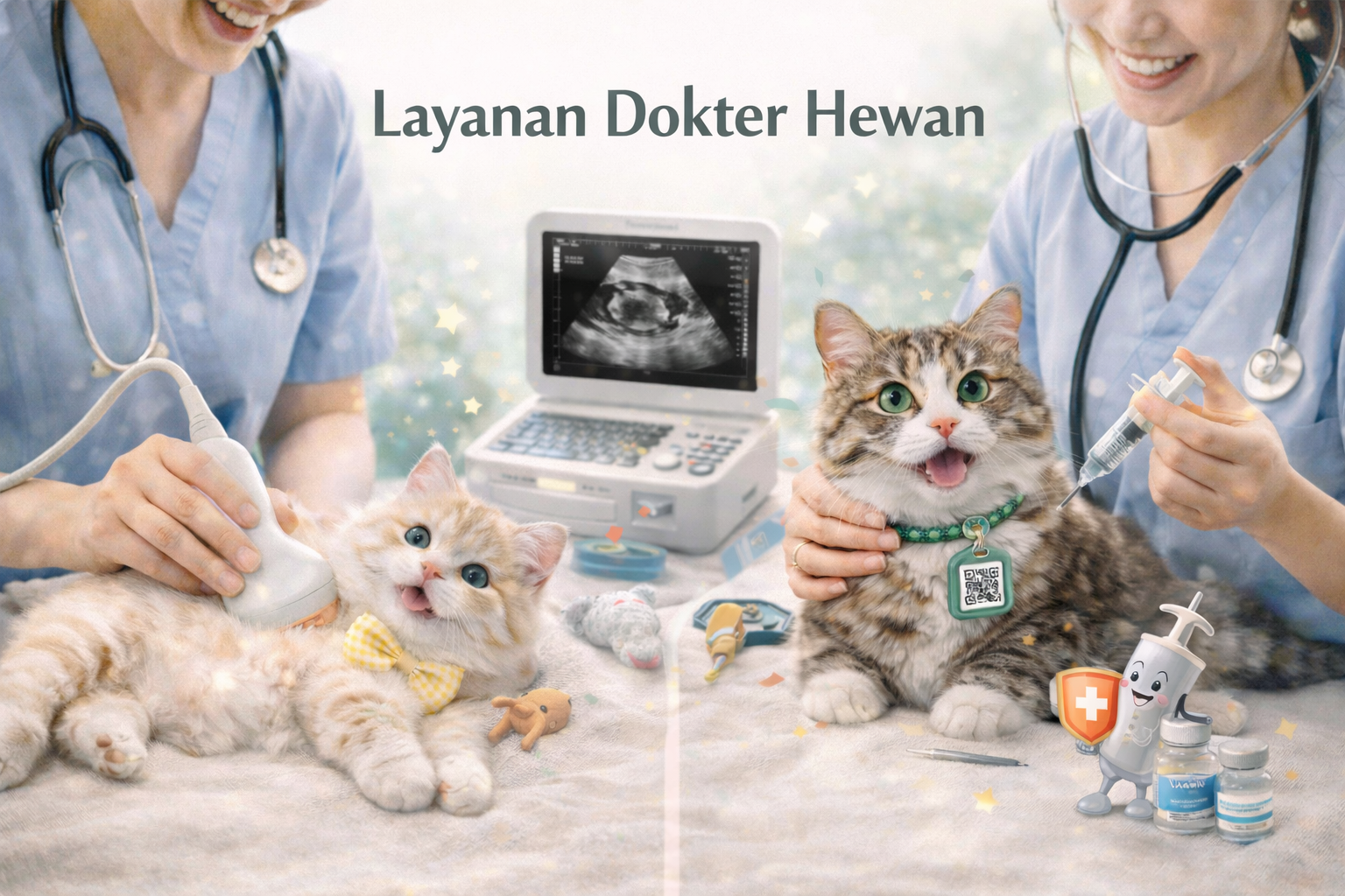 Layanan dokter hewan CS Pet Shop